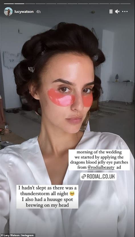 Newlywed Lucy Watson Gets Back To The Grind As She Flashes Her Abs