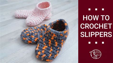 Crochet Slippers Tutorial Beginner Friendly Youtube