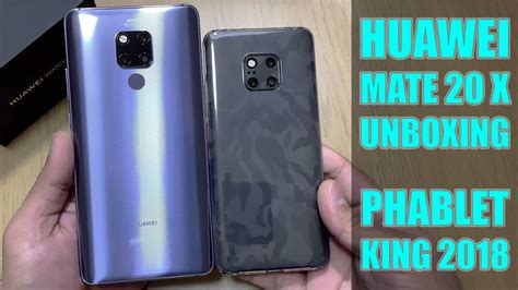 Huawei Mate 20 X Unboxing First Look Hands On Youtube
