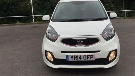 For Sale Yr14ofp Kia Picanto Vr7 3 Door Hatchback White Petrol 2014