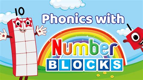 Phonics With Numberblocks English Alphabet Meet The Numberblocks 1