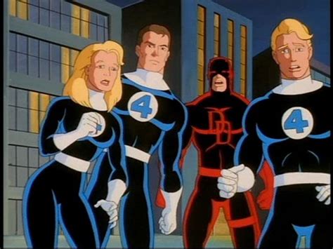 Fantastic Four The Animated Series And A Blind Man Shall Lead Them