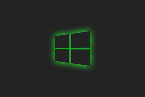 Wallpaper Microsoft Glowing Simple Background Window Windows 10