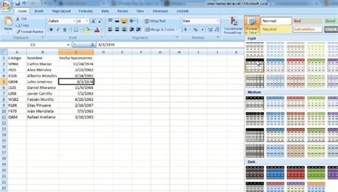 ¿cómo Hacer Una Tabla En Excel Tutorial Paso A Paso