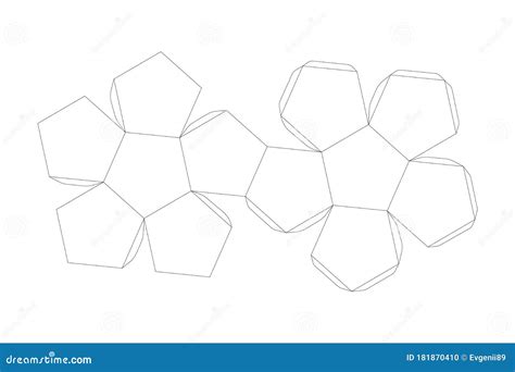 Printable Dodecahedron Template Printable Word Searches
