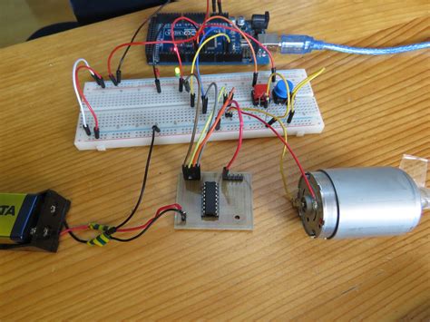 Controlling Dc Motors With Arduino And L293 5 Steps With Pictures