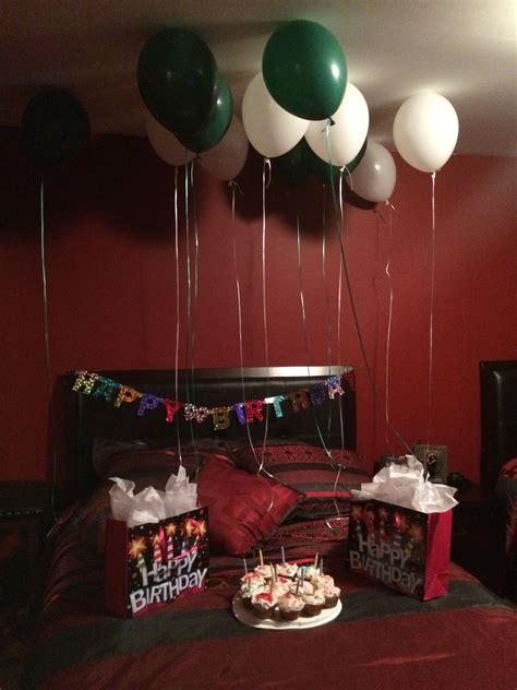 Surprise Birthday Room Decoration For Boyfriend Leadersrooms