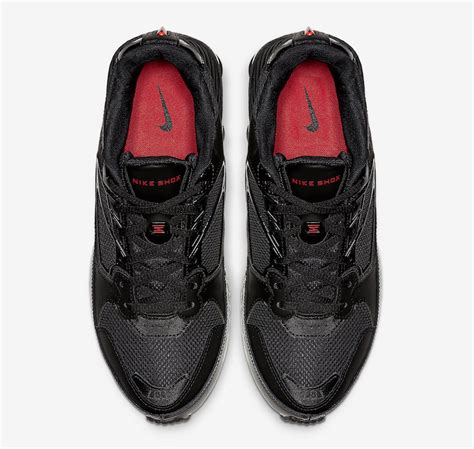 Nike Shox Enigma Black Gym Red Bq9001 001 Release Date Info Sneakerfiles