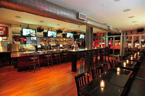 The Bounce Sporting Club﻿echoes A Modern Sports Bar Atmosphere Coupled