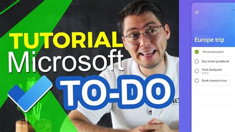 Cómo Usar Microsoft To Do 🔼 FÁcil Tutorial 2020 💻 Youtube