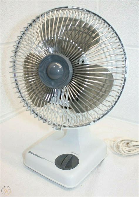Vintage Windmere Blade Oscillating Speed Fan Df Cleaned Works