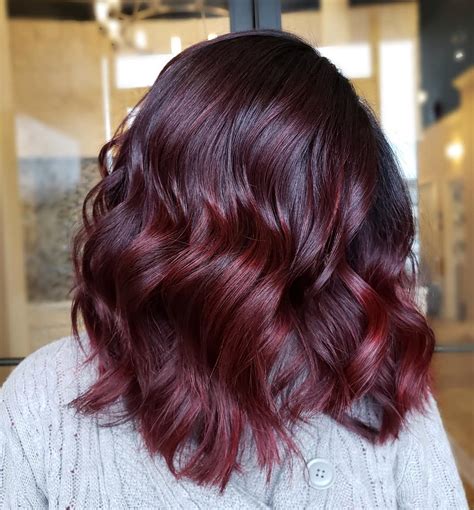 59 top images burgundy hair color with black highlights 50 shades of burgundy hair color dark