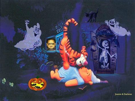 47 Best Ideas For Coloring Pooh Halloween Wallpaper