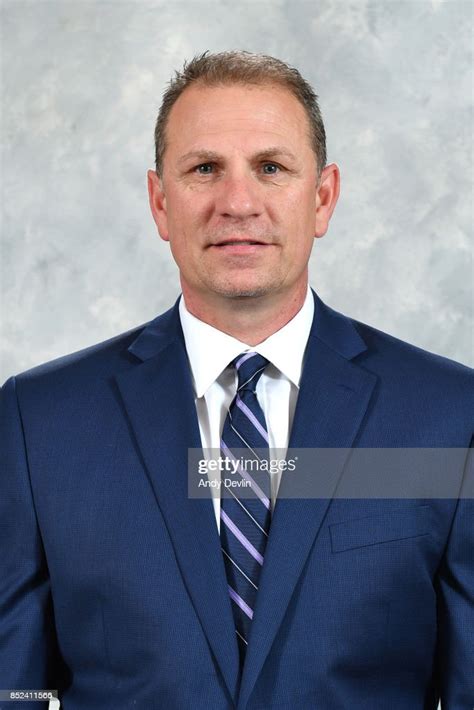 Keith Gretzky Of The Edmonton Oilers Poses For His Official Headshot