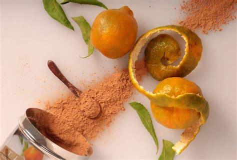 The Citrus Effect How Orange Peel Powder Skin