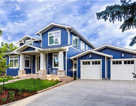 24 Beautifully Blue Home Exteriors