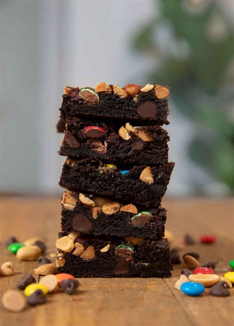 Monster Brownies Have Everything Youre Craving Crunchy Peanuts Mandm