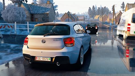 Akrapovic Bmw M135i Loud Pops Assetto Corsa Logitech G29 Gameplay