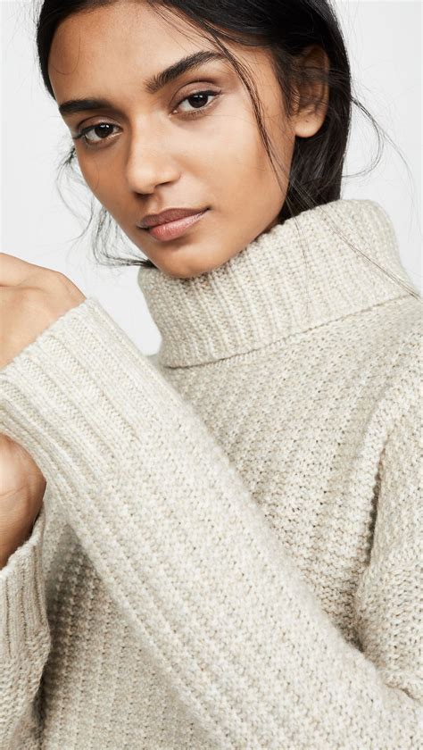 Madewell Kate Ribbed Turtleneck Sweater | SHOPBOP | Ribbed turtleneck, Ribbed turtleneck sweater ...