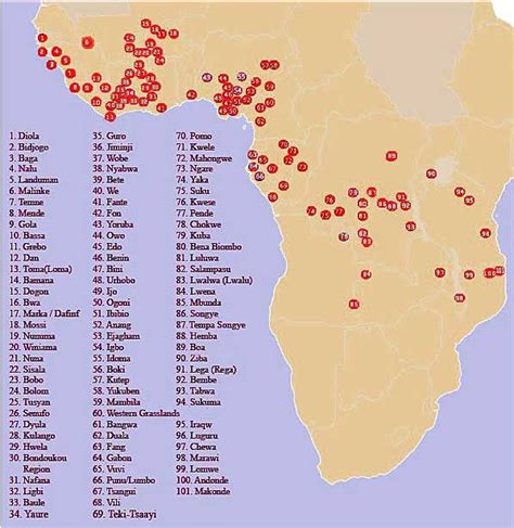 ¿cómo Sería El Mapa De África Si Se Dividiera El Territorio Según Sus