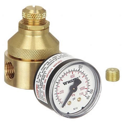Watts 560 Lead Free Brass Pressure Regulator 26x14714 Lf560g 0
