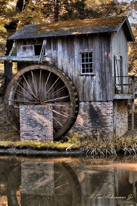 Pin By Chris On Old Mills Windmill Water Water Wheel Water Mill