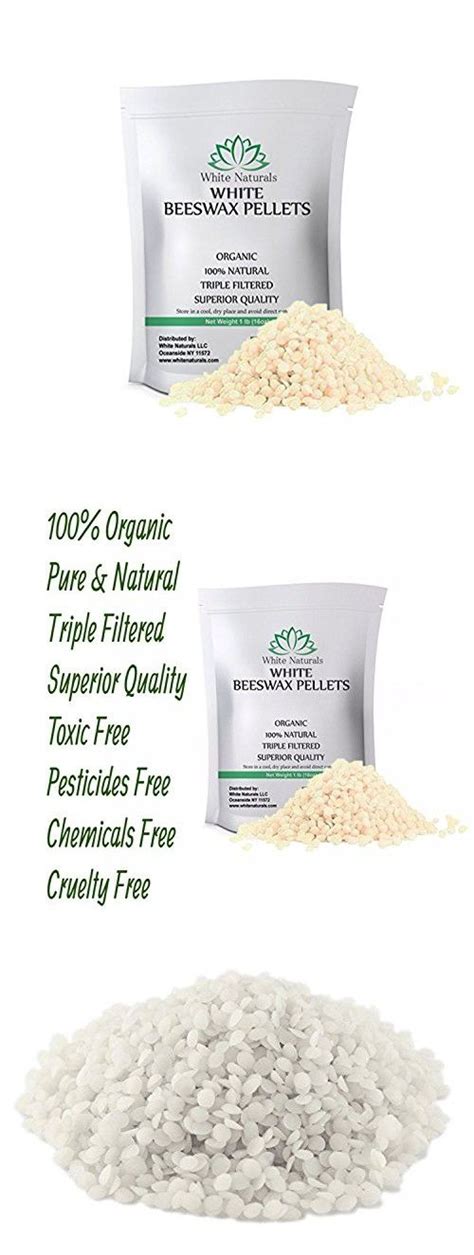 White Beeswax Pellets 1 Lb 16 Oz Pure Natural Cosmetic Grade Top
