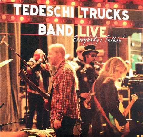 Everybodys Talkin 3 Lp 2012 Live Gatefold 180 Gramm Vinyl Von Tedeschi Trucks Band