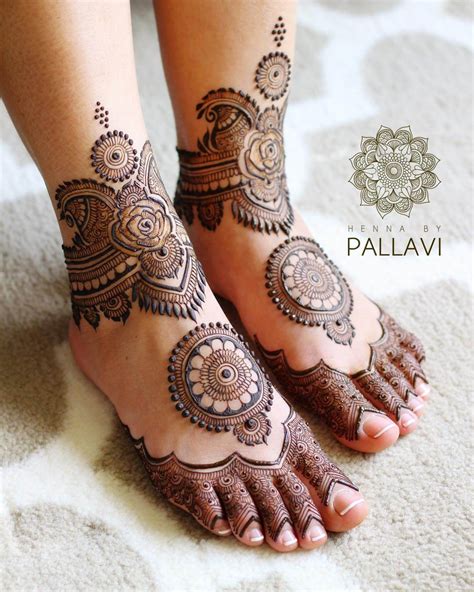 Prettiest Foot Mehndi Designs For Every Kind Of Bride Wedding Updates
