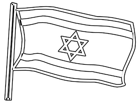 Flag Of Israel Outline Clip Art At Clker Vector Clip Art Online 18648 Hot Sex Picture