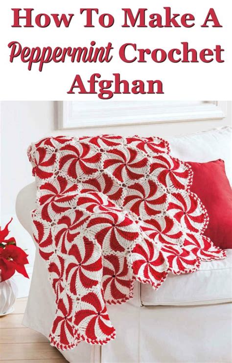 What A Gorgeous Peppermint Crochet Afghan I Would Love To Curl Up With