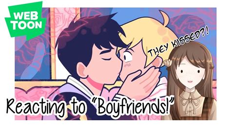 Reacting To “boyfriends” Animations A Webtoonofficial Original Youtube