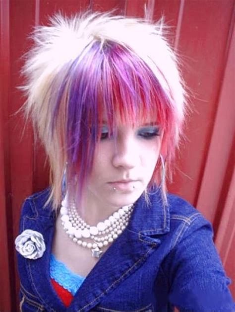 10 Attractive Emo Hairstyles For Girls Hair Trends 2014 Short Scene