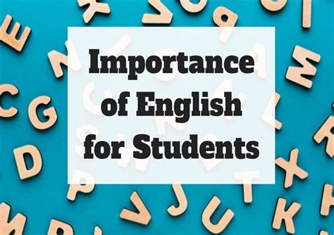 Importance Of English Language