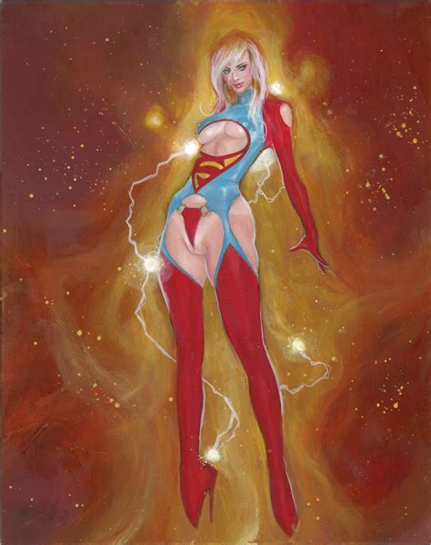 Supergirl Naked Comic Book Cover Supergirl Porn Pics Compilation