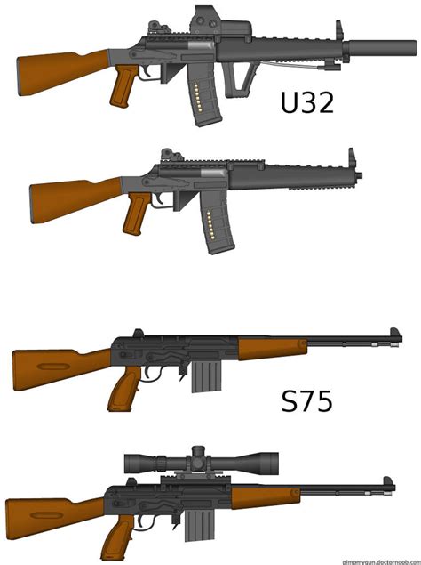 Pimp My Gun S75 And U32 By Quadkidpaul On Deviantart