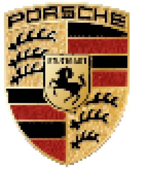 Porsche Logo Pixel Art Maker