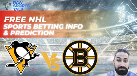 Pittsburgh Penguins Vs Boston Bruins 11122 Free Nhl Sports Betting