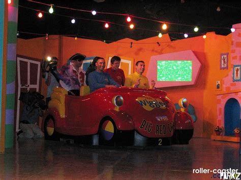 Big Red Car Wiggles World Parkz Theme Parks