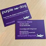 Images of Facebook Page On Business Card