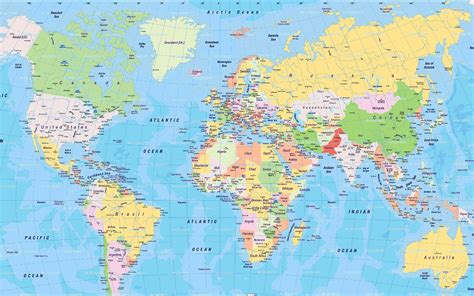 High Resolution Hd World Map Pdf Very High Quality Free Maps Of The Political World In And