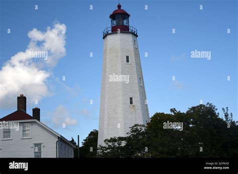 first watch sandy hook light of nj was completed in 1764 and is the oldest operating lighthouse