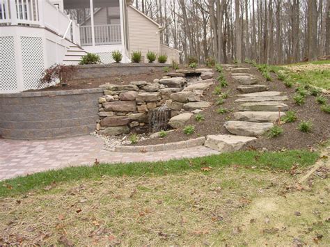 Almost any home can be built with a walkout basement. landscaping for a steep walk out basement yard - Google ...