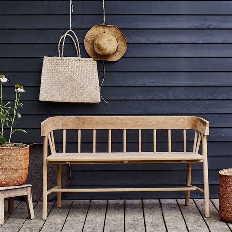 You can put it in the entryway or at the ecological indoor bench seat. Byron Outdoor-Indoor Bench | Indoor bench, Diy bench ...