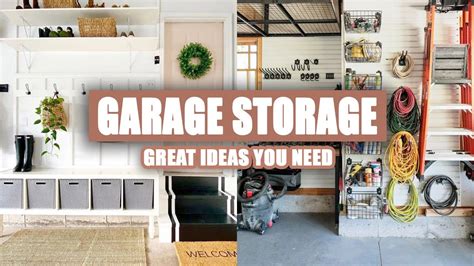 55 Great Garage Storage Ideas Youtube