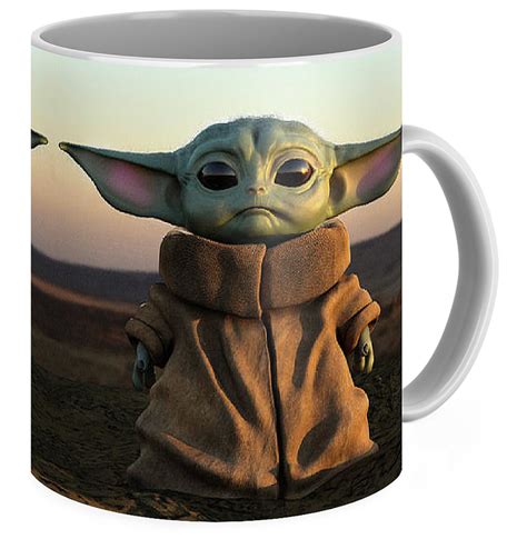 Baby Yoda Drinking Mug Coffee Mug Ceramic 11oz 15oz Coffee Mug