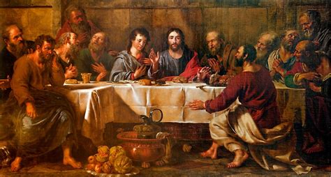The Supper Of Jesus With The Two Disciples In Emmaus Lithography Stock Images And Photos Finder