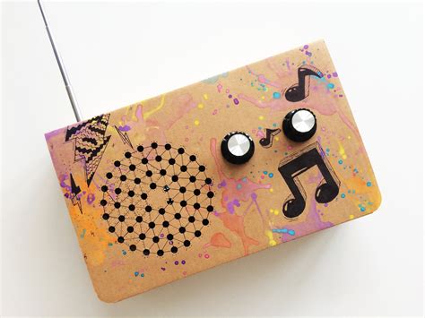 Cardboard Radio Content Gallery Card Ipod Speaker With Great Sound