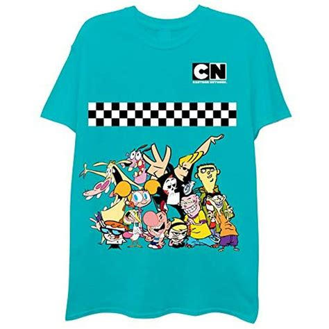 Cartoon Network Cartoon Network Mens Throwback Shirt Jonny Bravo Dexters Laboratory Ed