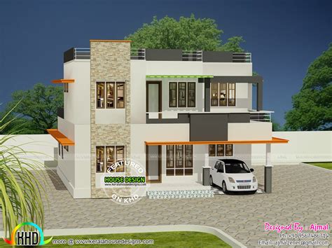 High performance · energy efficient · nationally recognized 20 lakhs house in Kerala - Kerala home design and floor plans